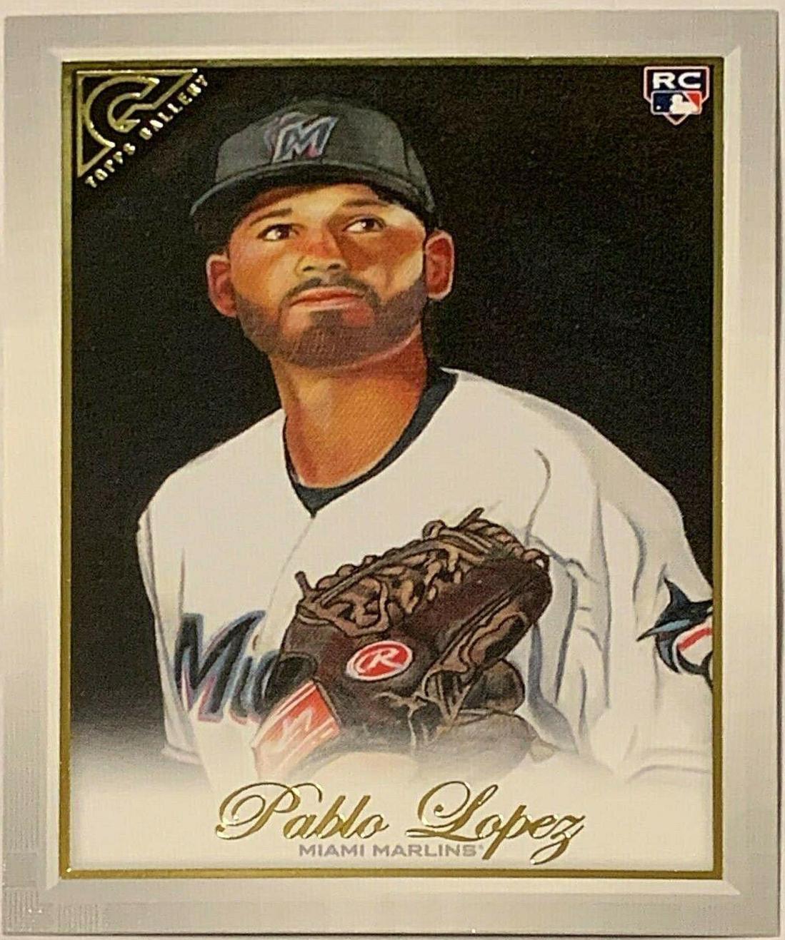 Pablo Lopez #48 Baseball Cards 2019 Topps Gallery