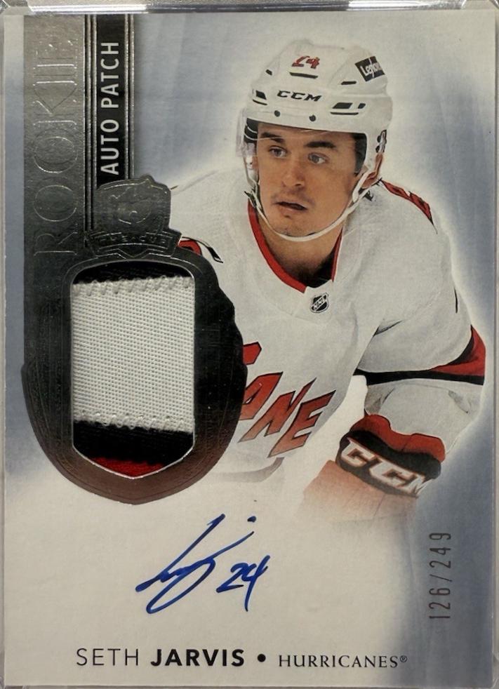 Seth Jarvis #161 2021-22 Upper Deck The Cup Hockey
