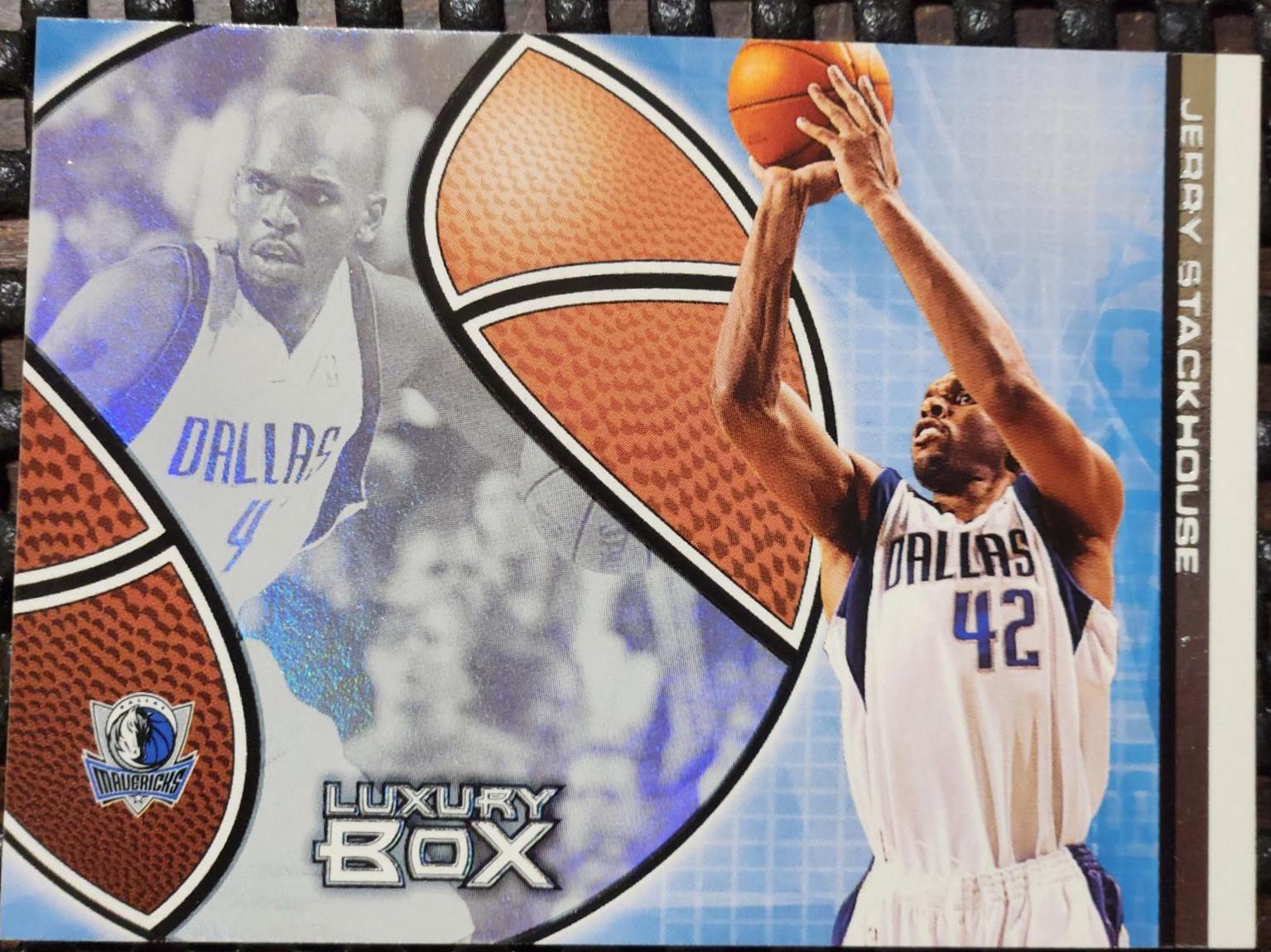 Jerry Stackhouse #46 Basketball Cards 2005 Topps Luxury Box