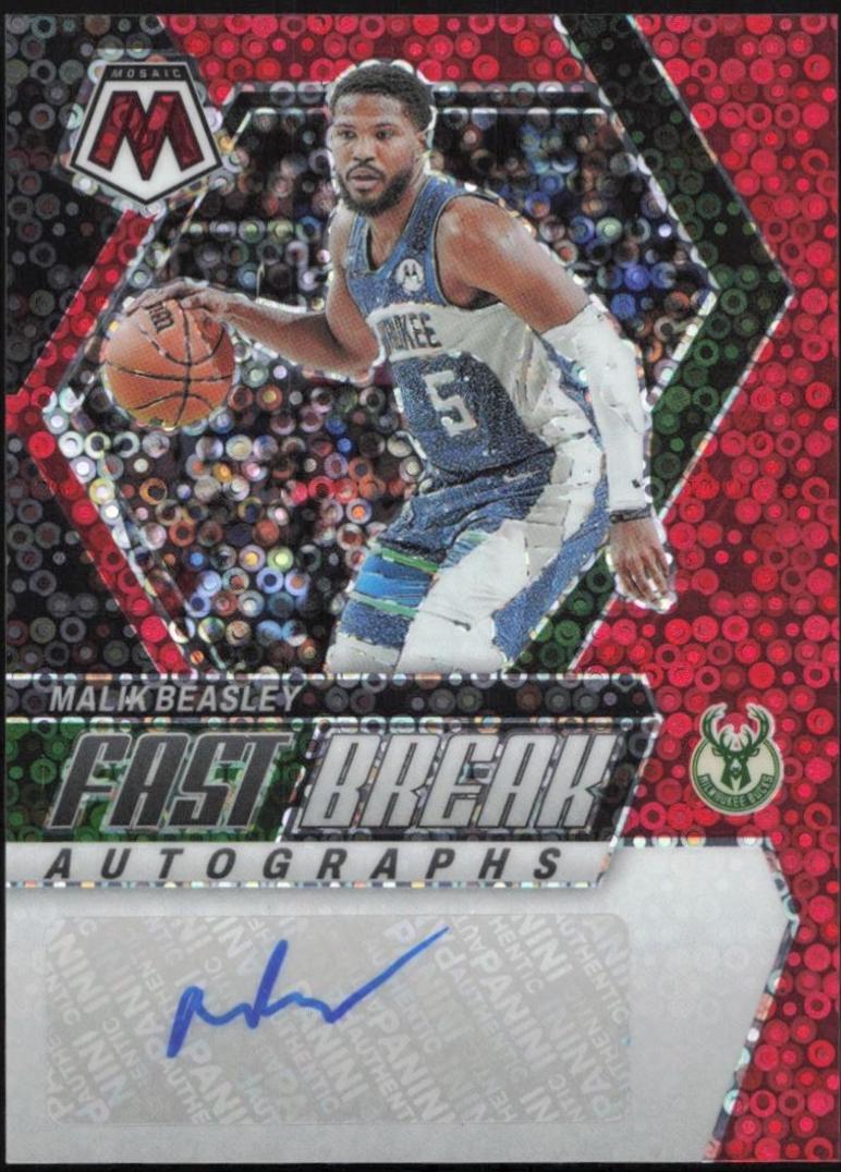 Malik Beasley [Red] #FB-BEA