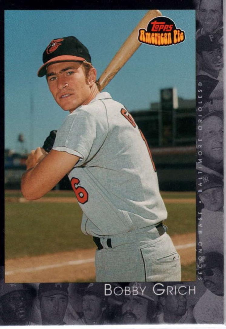 Bobby Grich #9 Baseball Cards 2001 Topps American Pie