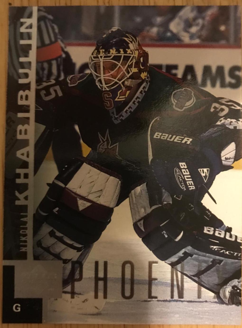 Nikolai Khabibulin #129 Hockey Cards 1997 Upper Deck