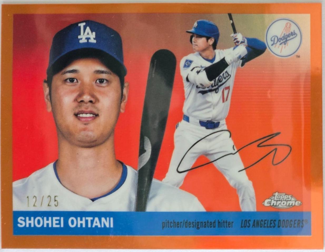 Shohei Ohtani [Orange Refractor] #17 Prices | 2025 Topps Chrome
