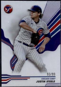 Justin Steele [Purple Refractor] #37