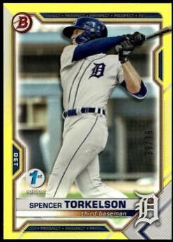 Spencer Torkelson [Yellow Foil] #BD-20