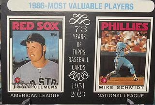 Mike Schmidt / Roger Clemens