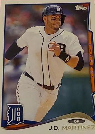 J.D. Martinez #US-42 Baseball Cards 2012 Topps Update