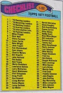 Checklist 1-132