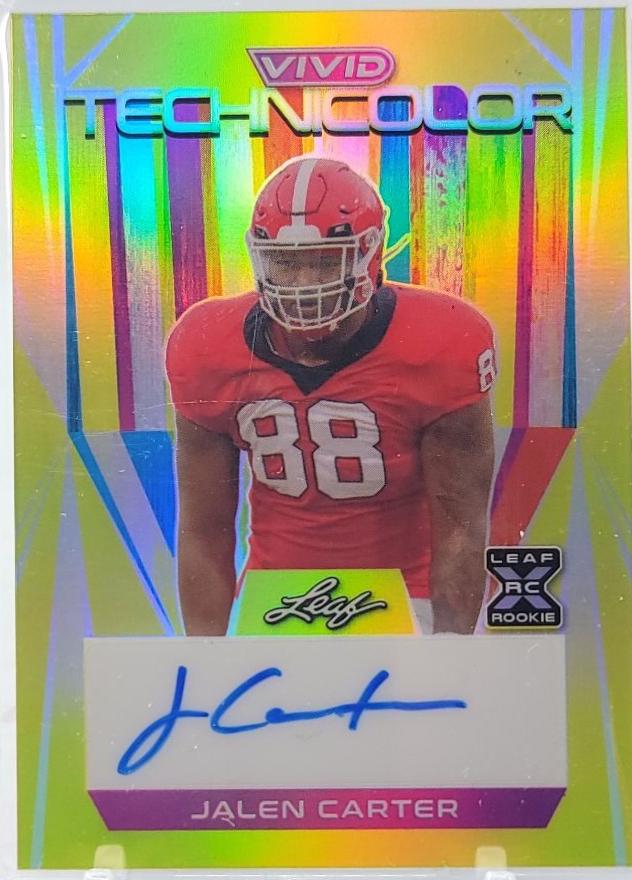 Jalen Carter [Prismatic Yellow] #T-JC1