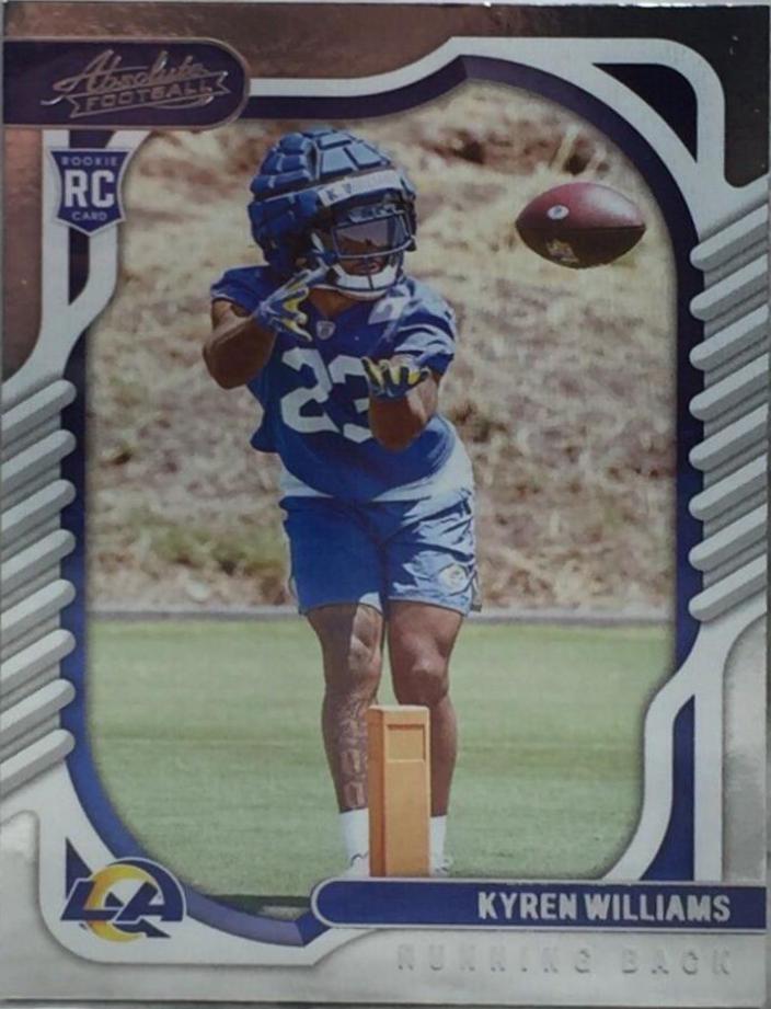 Kyren Williams #182 Football Cards 2022 Panini Absolute
