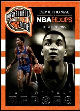 Isiah Thomas #1 Basketball Cards 2013 Panini Hoops Hall of Fame Heroes