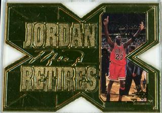 Michael Jordan: Retires Die Cut