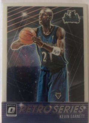Kevin Garnett #3 Basketball Cards 2018 Panini Donruss Optic Retro Series