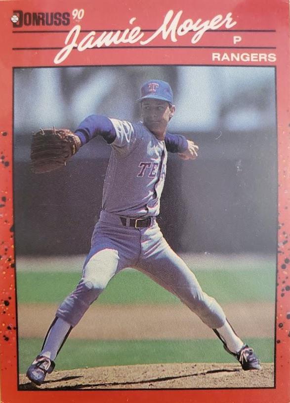 Jamie Moyer #378 Baseball Cards 1990 Donruss