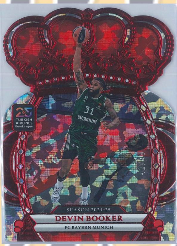Devin Booker [Crystal Red] #56