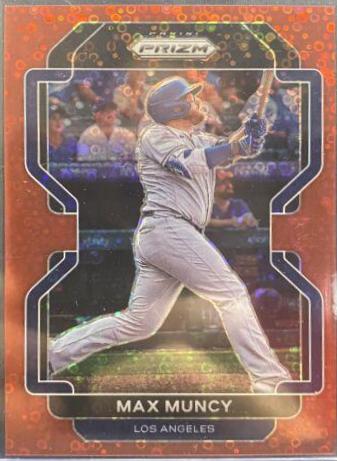 Max Muncy [Red Donut Circles Prizm] #42