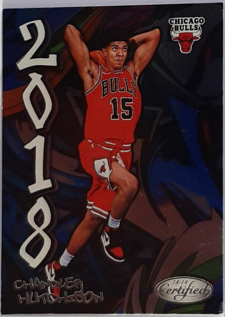 Chandler Hutchison #18-15 Basketball Cards 2018 Panini Certified 2018