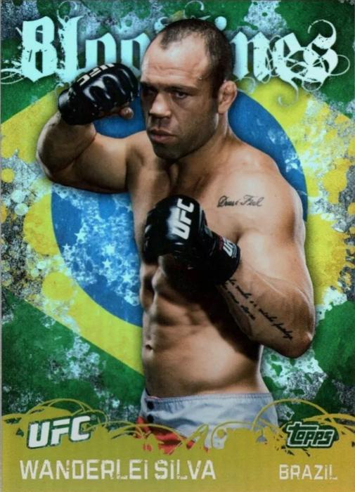 Wanderlei Silva #BL-4 Ufc Cards 2010 Topps UFC Bloodlines