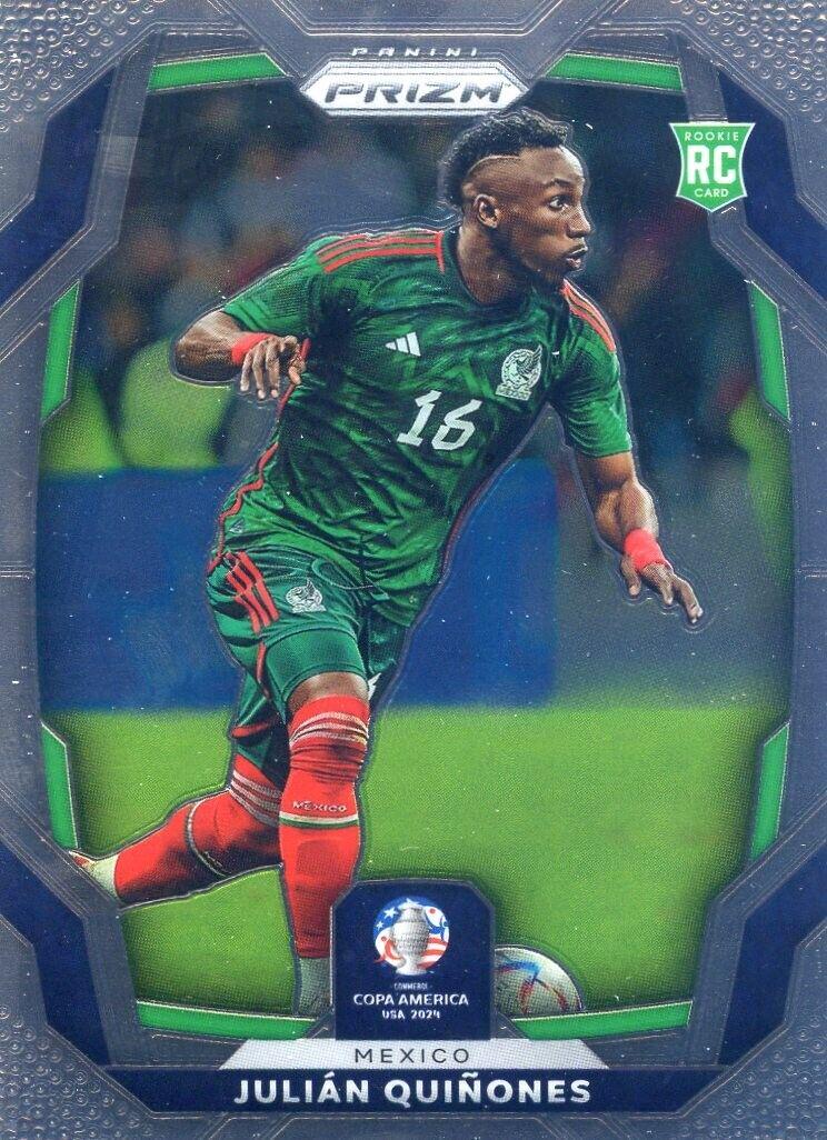 Julian Quinones #140 Soccer Cards 2024 Panini Prizm Copa America