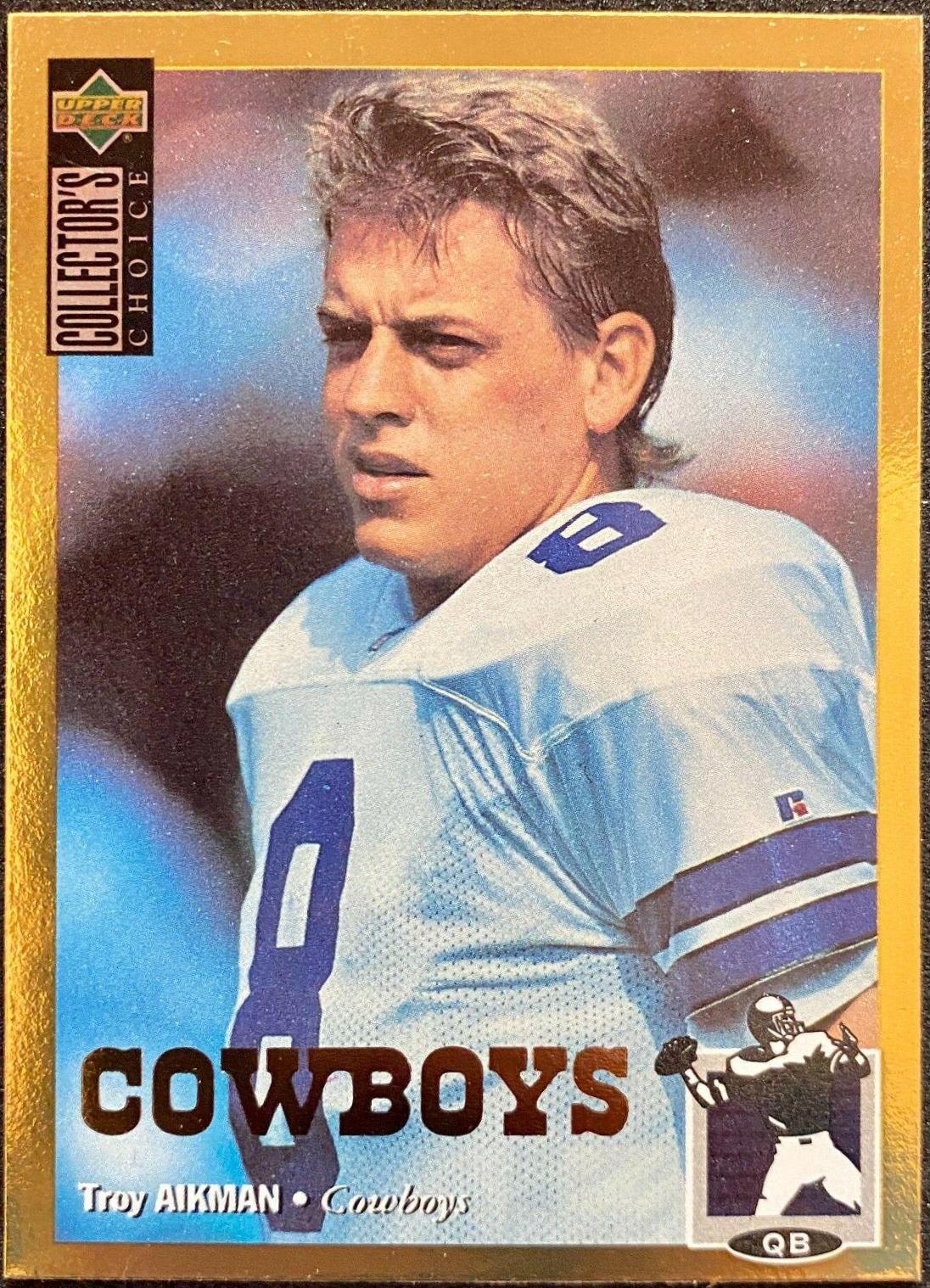 Troy Aikman [Gold] #342