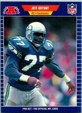 Jeff Bryant #392 Football Cards 1989 Pro Set