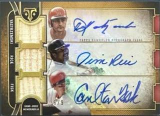 Carlton Fisk / Carl Yastrzemski / Jim Rice