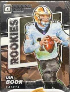 Ian Book #RGK-16 Football Cards 2021 Panini Donruss Optic Rookie Gridiron Kings