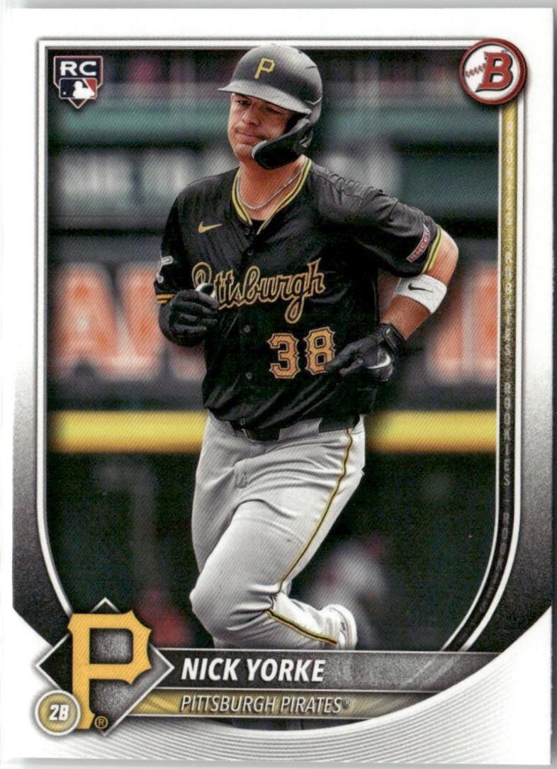 Nick Yorke #97 Baseball Cards 2025 Bowman
