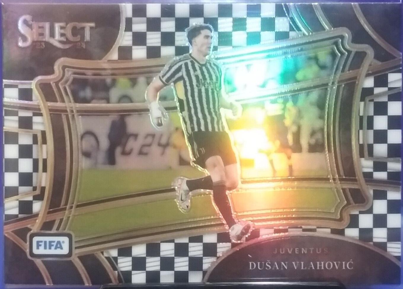 Dusan Vlahovic #218 2023 Panini Select FIFA
