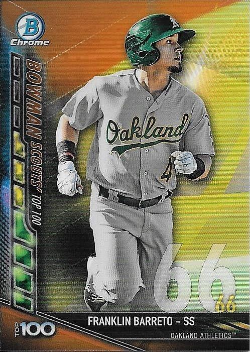 Franklin Barreto [Orange Refractor] #BTP-66