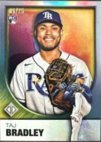 Taj Bradley #5 Baseball Cards 2023 Topps Transcendent
