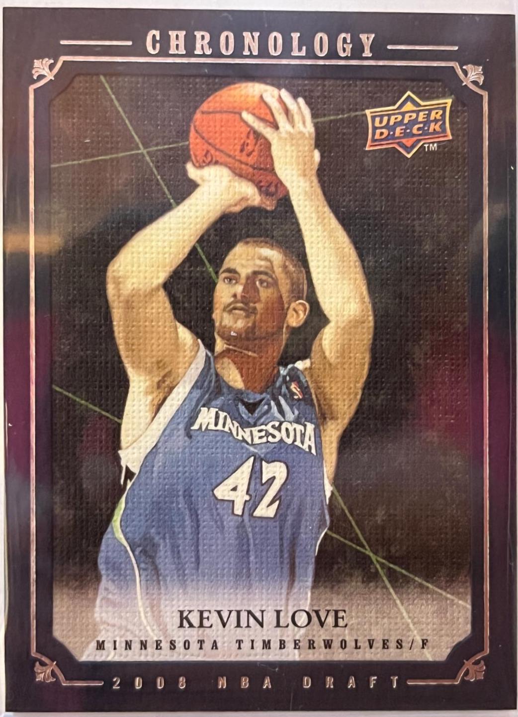 Kevin Love #255 Basketball Cards 2007 Upper Deck Chronology
