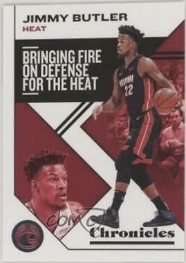 Jimmy Butler #5 Basketball Cards 2019 Panini Chronicles