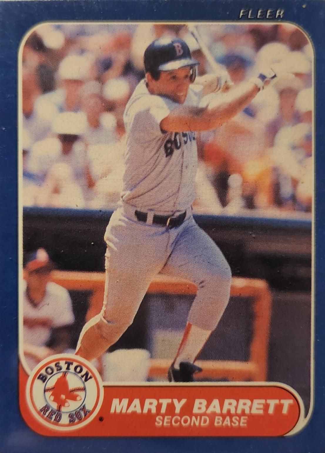 Marty Barrett, Standard, front
