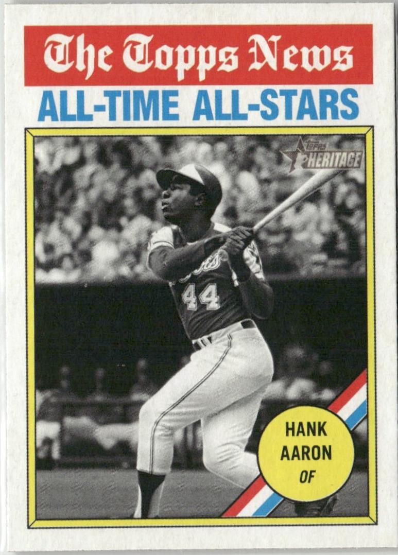 Hank Aaron #346 Baseball Cards 2025 Topps Heritage