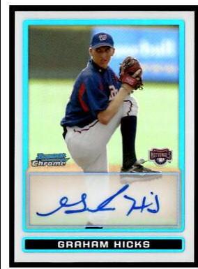 Graham Hicks [Refractor Autograph] #BCP98