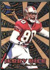 Jerry Rice #17 Football Cards 1999 Pacific Prisms Sunday Best