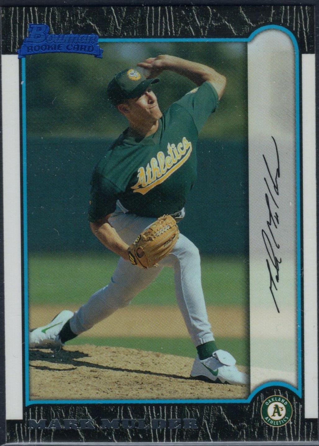 Mark Mulder #355 Baseball Cards 1999 Bowman