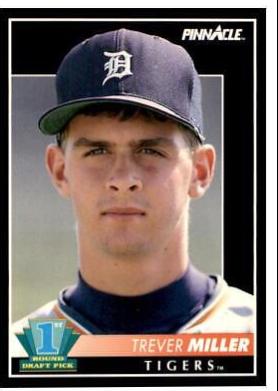 Trever Miller #579 1992 Pinnacle Baseball