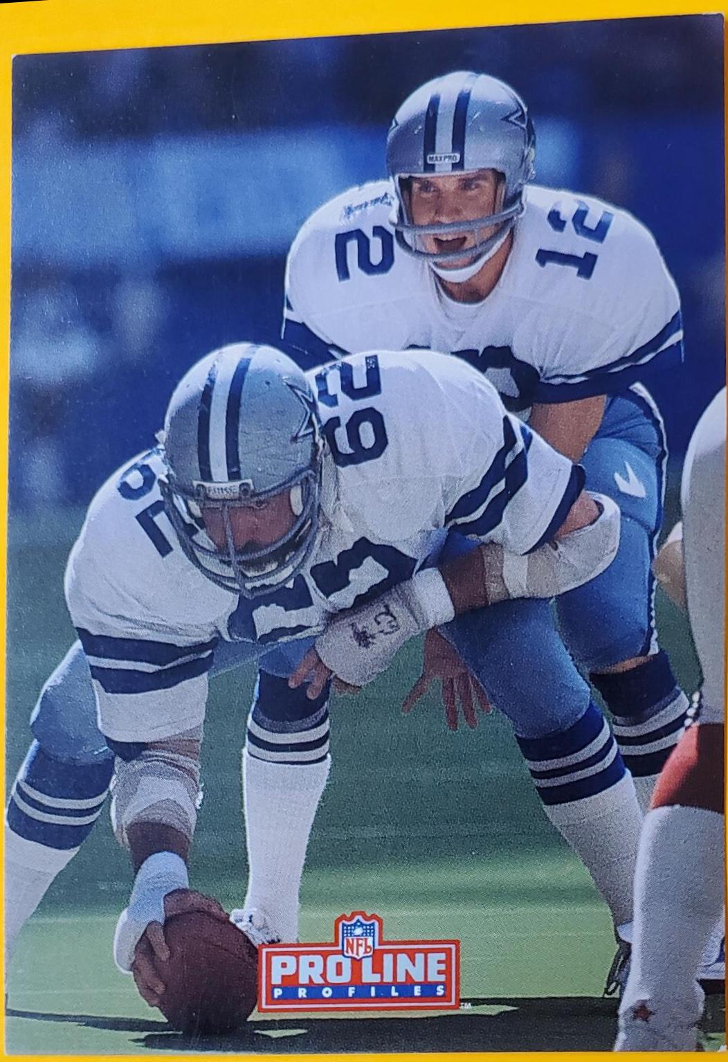Roger Staubach #45 Football Cards 1992 Pro Line Profiles