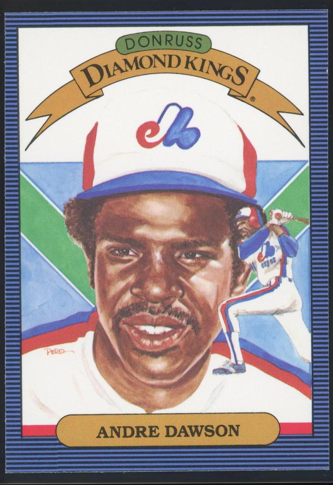 Andre Dawson #25 Baseball Cards 1986 Leaf