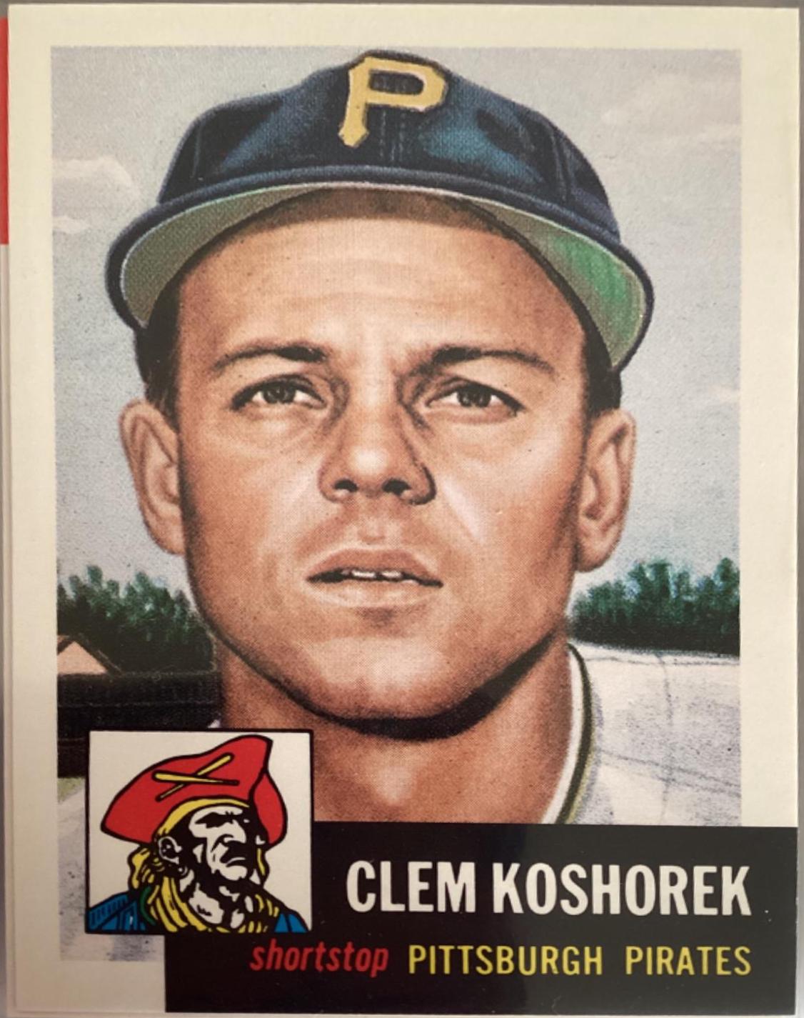 Clem Koshorek #8 Baseball Cards 1991 Topps Archives 1953