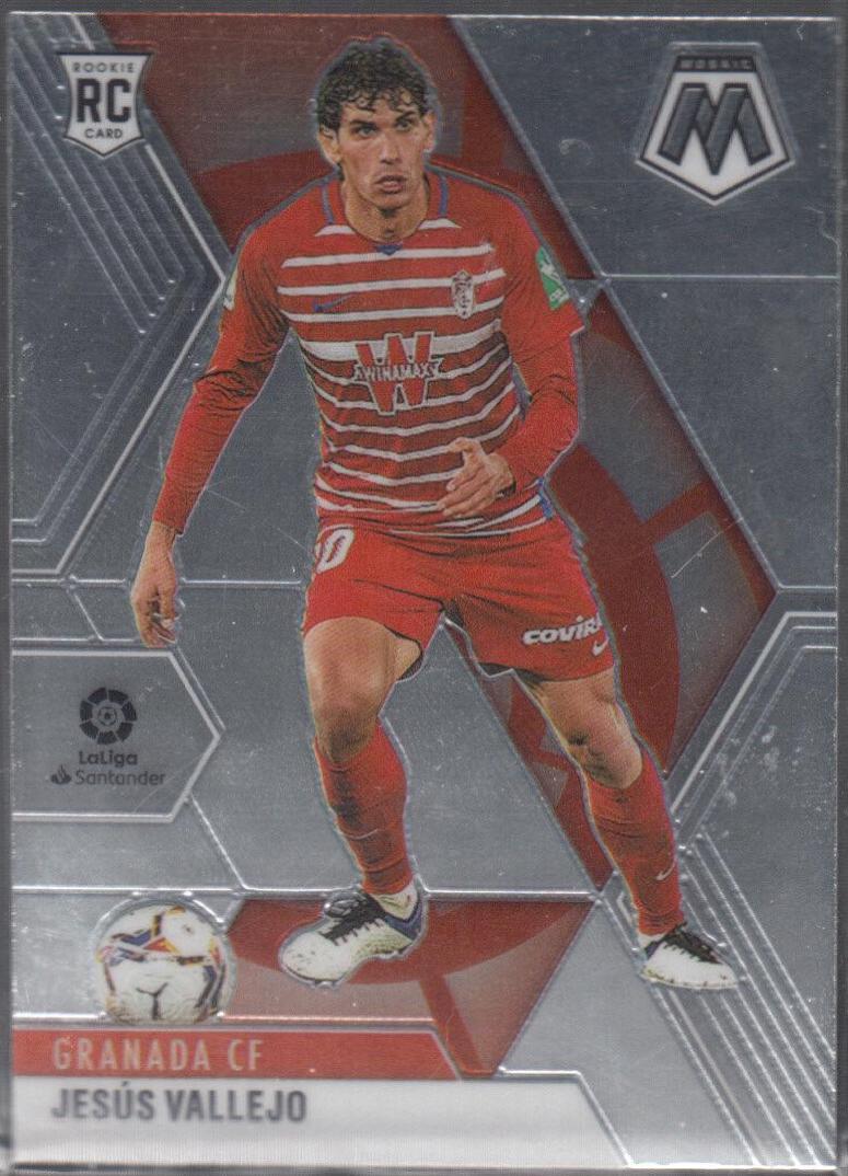 Jesus Vallejo #3 Soccer Cards 2020 Panini Mosaic La Liga