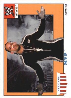 MVP #39 Wrestling Cards 2008 Topps Heritage IV WWE