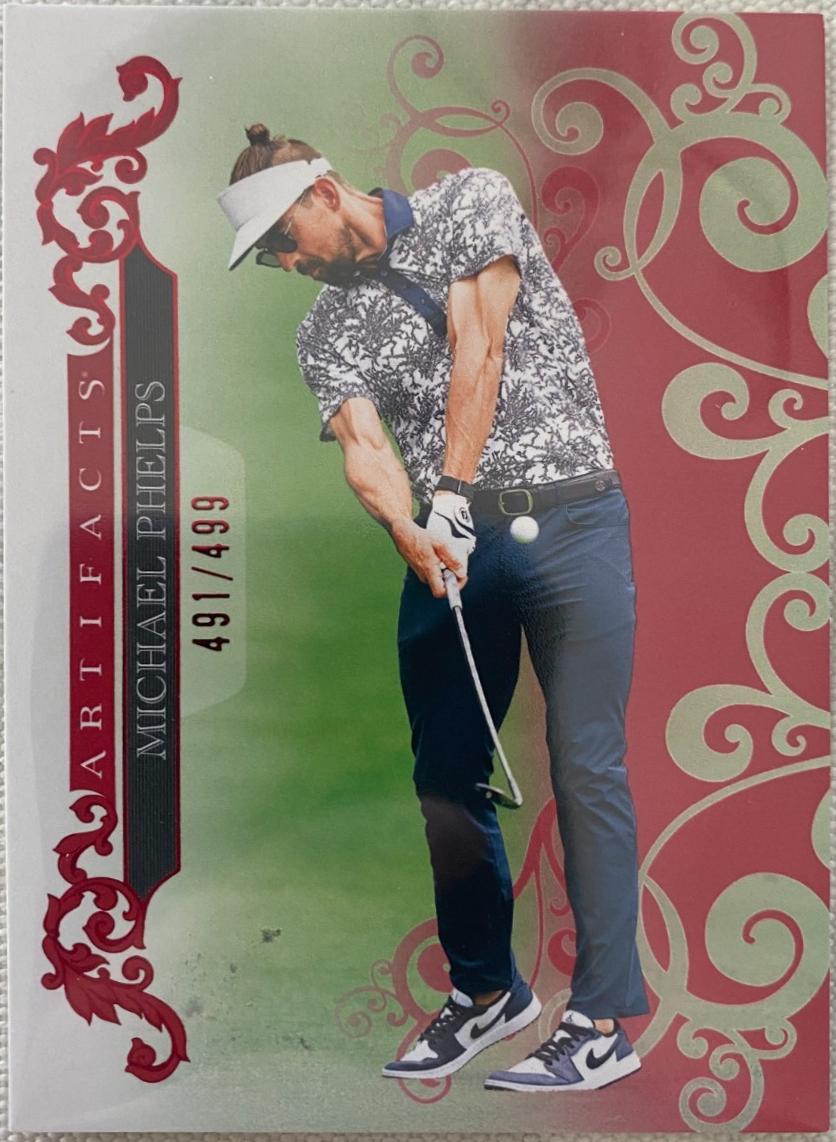 Michael Phelps #35 2026 Upper Deck Artifacts Golf