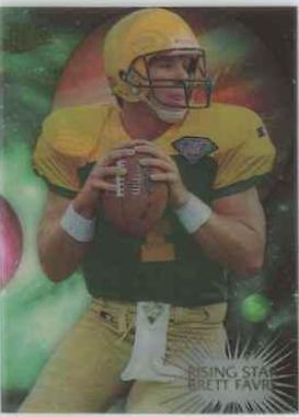 Brett Favre #6 Football Cards 1995 Ultra Rising Star