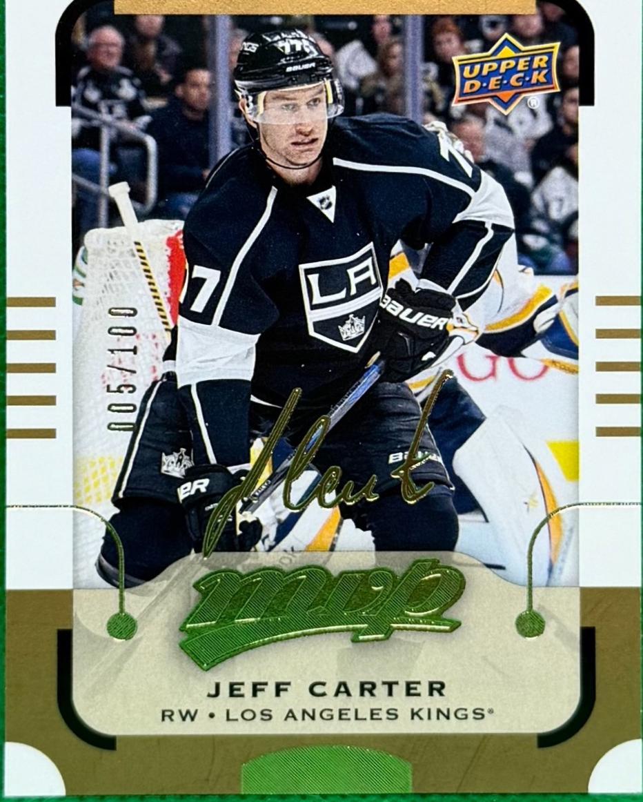 Jeff Carter #35 2015-16 Upper Deck MVP Hockey
