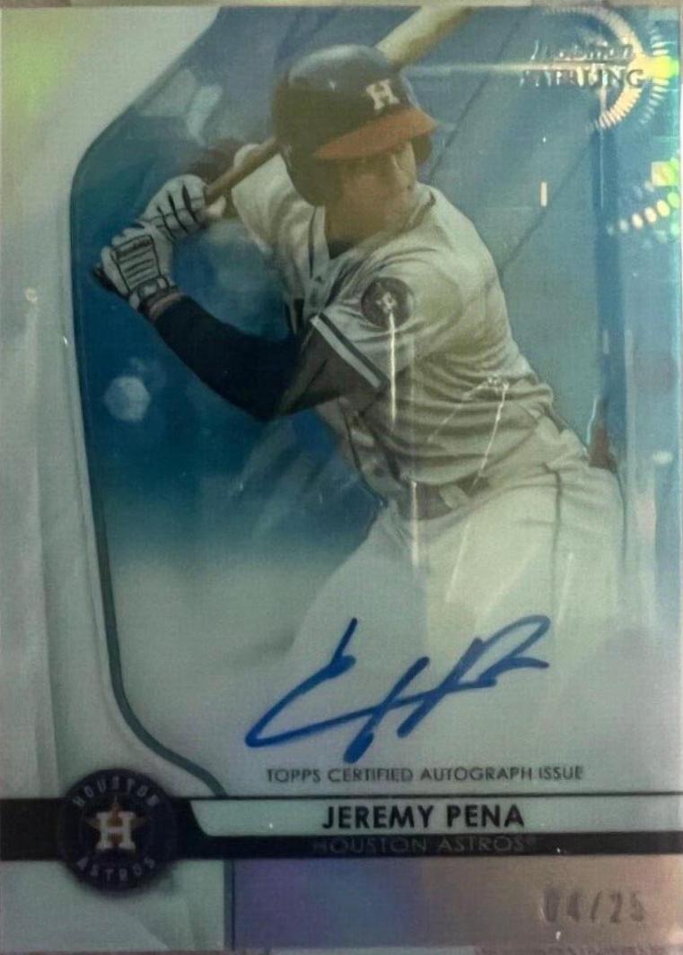 Jeremy Pena [Blue Refractor] #JP