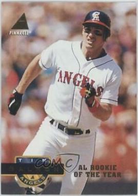 Tim Salmon #9 Baseball Cards 1994 Pinnacle
