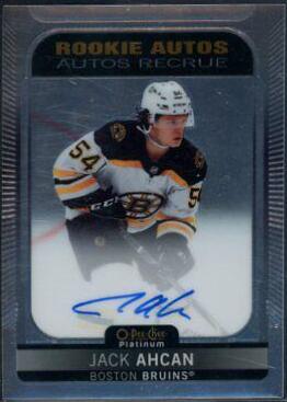 Jack Ahcan #R-JA 2021 O Pee Chee Rookie Autographs Hockey